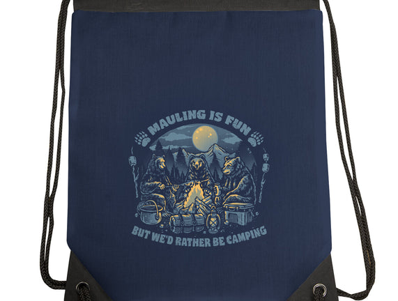 Bears Would Rather Be Camping