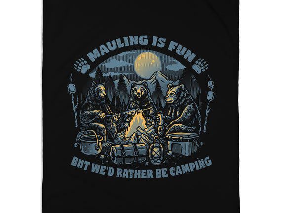Bears Would Rather Be Camping
