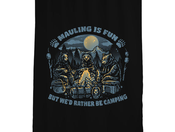 Bears Would Rather Be Camping