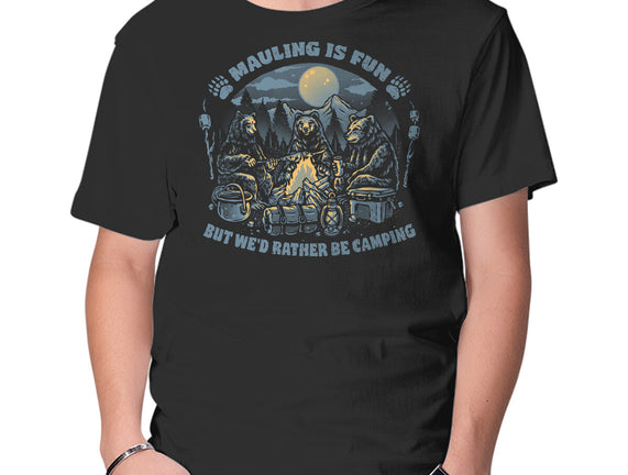 Bears Would Rather Be Camping
