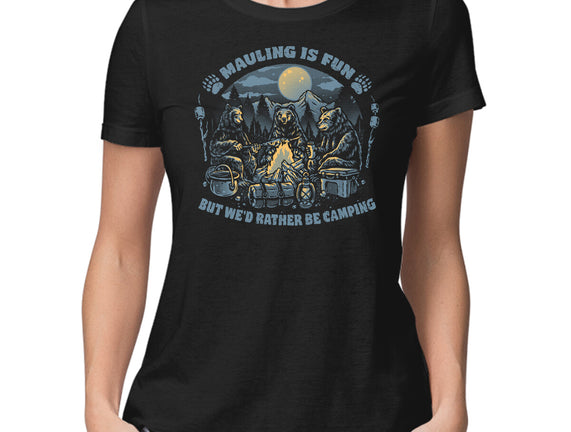 Bears Would Rather Be Camping