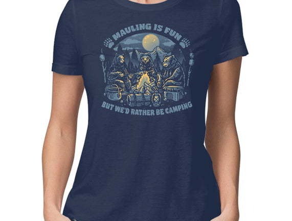 Bears Would Rather Be Camping