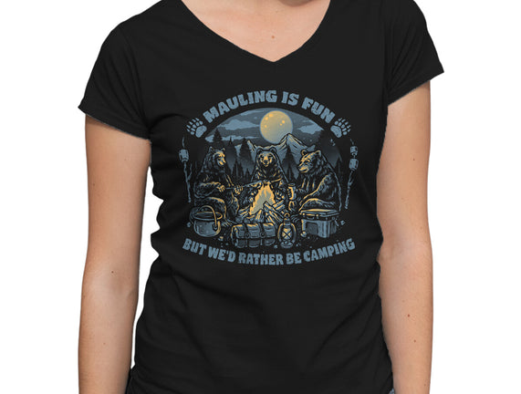 Bears Would Rather Be Camping