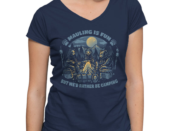 Bears Would Rather Be Camping
