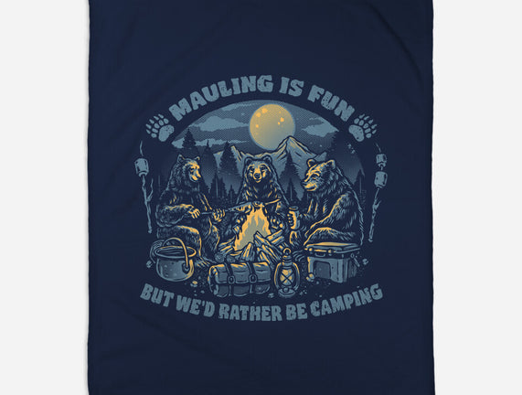 Bears Would Rather Be Camping