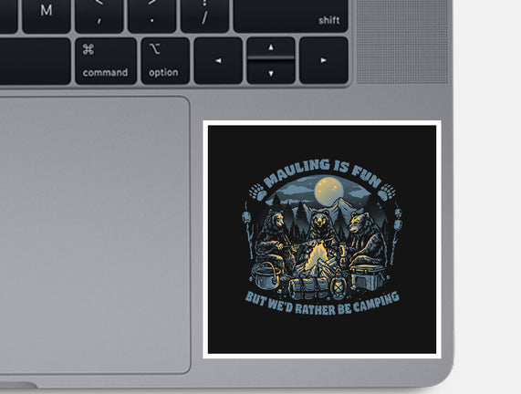 Bears Would Rather Be Camping