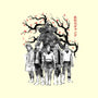 Hawkins Club Sumi-E-None-Drawstring-Bag-Astrobot Invention