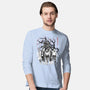 Hawkins Club Sumi-E-Mens-Long Sleeved-Tee-Astrobot Invention