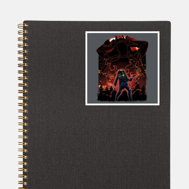 The Freak Shadow Nebula-None-Glossy-Sticker-Astrobot Invention