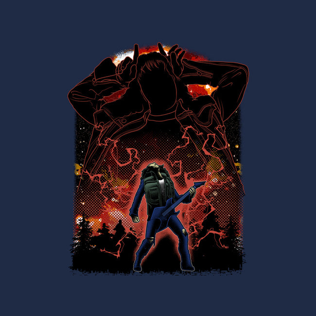 The Freak Shadow Nebula-Womens-Fitted-Tee-Astrobot Invention