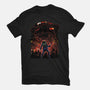 The Freak Shadow Nebula-Womens-Fitted-Tee-Astrobot Invention