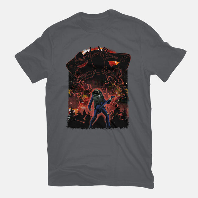 The Freak Shadow Nebula-Womens-Fitted-Tee-Astrobot Invention