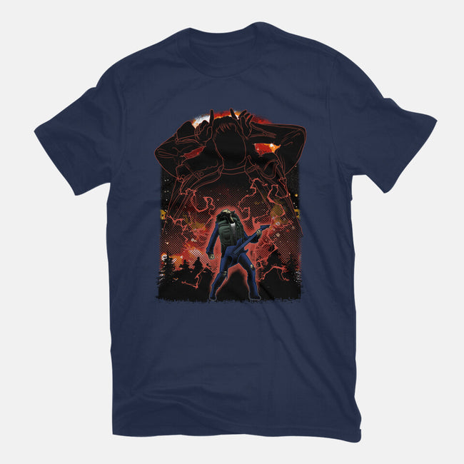 The Freak Shadow Nebula-Womens-Fitted-Tee-Astrobot Invention