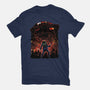 The Freak Shadow Nebula-Womens-Fitted-Tee-Astrobot Invention