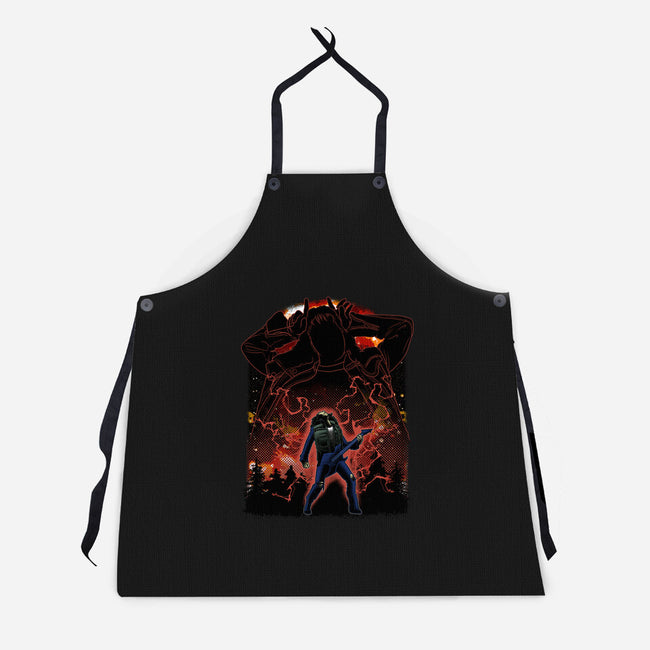 The Freak Shadow Nebula-Unisex-Kitchen-Apron-Astrobot Invention