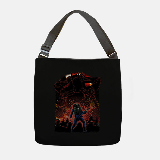 The Freak Shadow Nebula-None-Adjustable Tote-Bag-Astrobot Invention