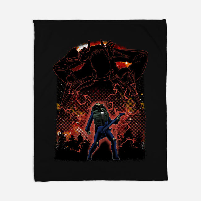 The Freak Shadow Nebula-None-Fleece-Blanket-Astrobot Invention