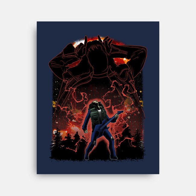 The Freak Shadow Nebula-None-Stretched-Canvas-Astrobot Invention