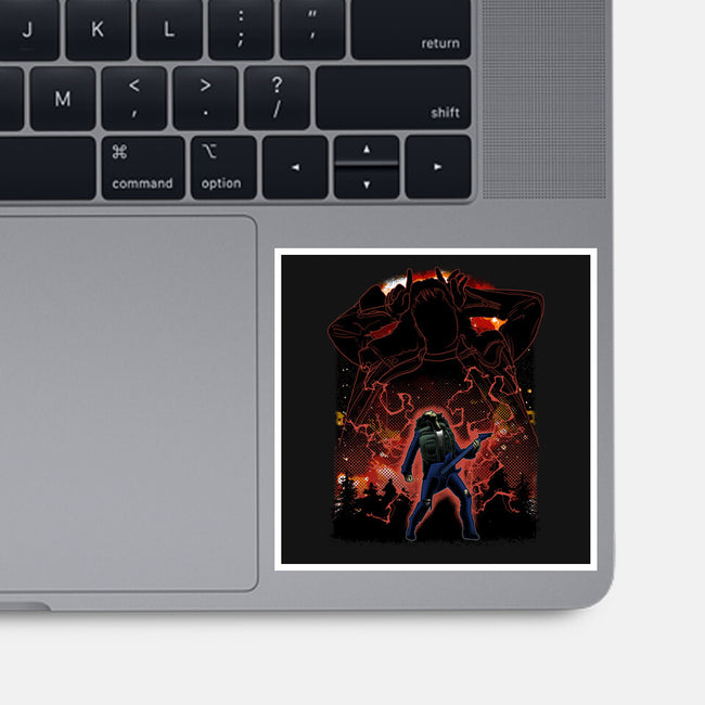 The Freak Shadow Nebula-None-Glossy-Sticker-Astrobot Invention