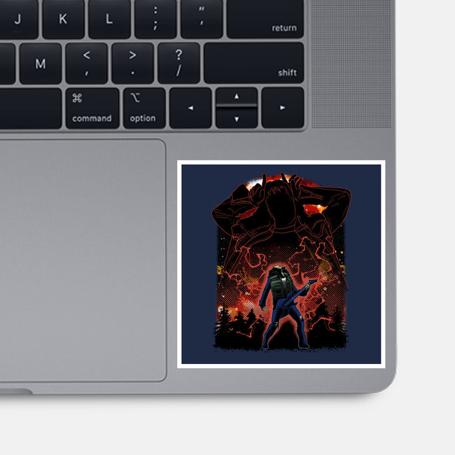 The Freak Shadow Nebula-None-Glossy-Sticker-Astrobot Invention