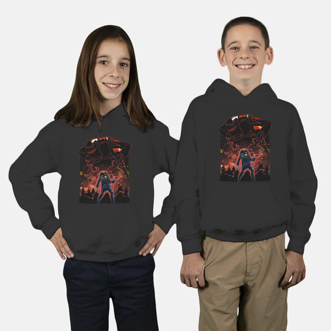 The Freak Shadow Nebula-Youth-Pullover-Sweatshirt-Astrobot Invention
