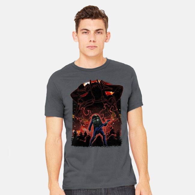 The Freak Shadow Nebula-Mens-Heavyweight-Tee-Astrobot Invention
