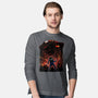 The Freak Shadow Nebula-Mens-Long Sleeved-Tee-Astrobot Invention