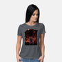 The Freak Shadow Nebula-Womens-Basic-Tee-Astrobot Invention