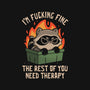 The Rest Of You Need Therapy-Mens-Basic-Tee-koalastudio