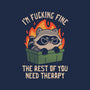 The Rest Of You Need Therapy-None-Drawstring-Bag-koalastudio