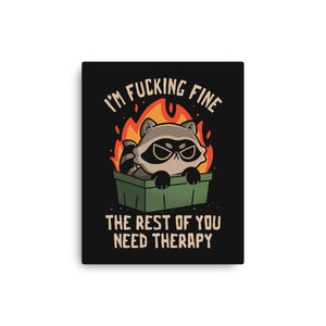 The Rest Of You Need Therapy