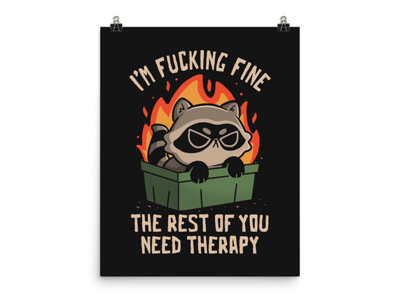 The Rest Of You Need Therapy
