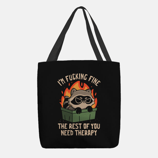 The Rest Of You Need Therapy-None-Basic Tote-Bag-koalastudio