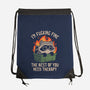 The Rest Of You Need Therapy-None-Drawstring-Bag-koalastudio