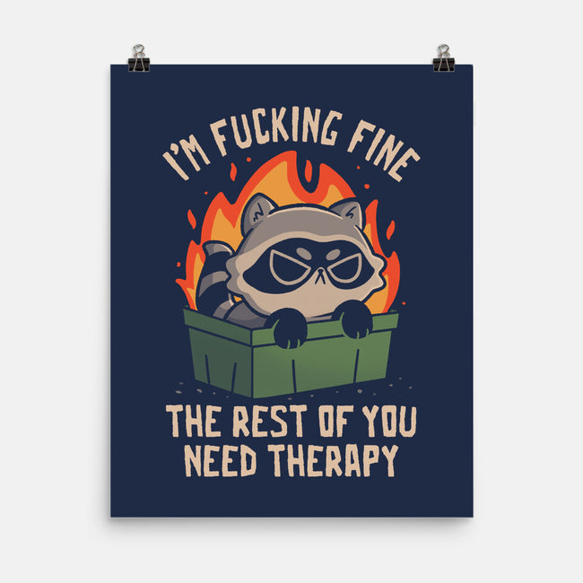 The Rest Of You Need Therapy-None-Matte-Poster-koalastudio