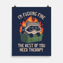 The Rest Of You Need Therapy-None-Matte-Poster-koalastudio