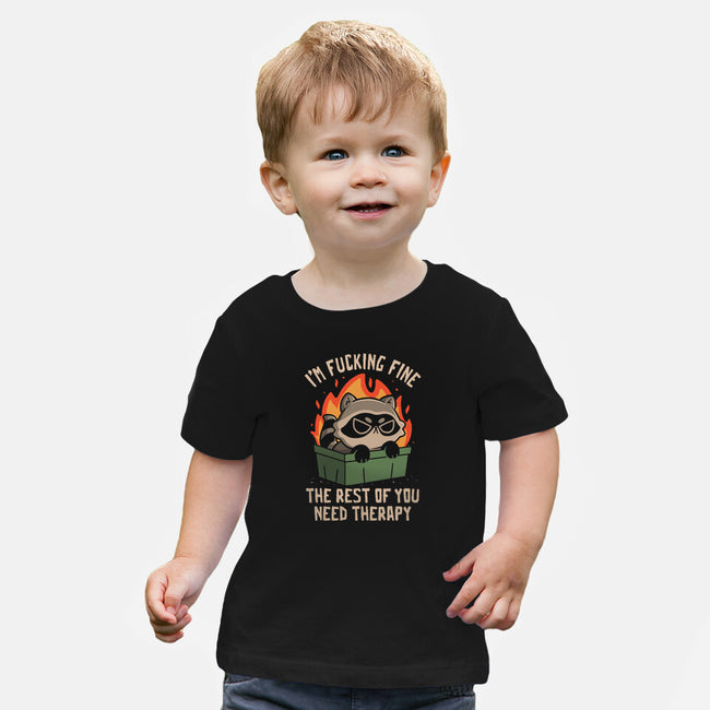 The Rest Of You Need Therapy-Baby-Basic-Tee-koalastudio