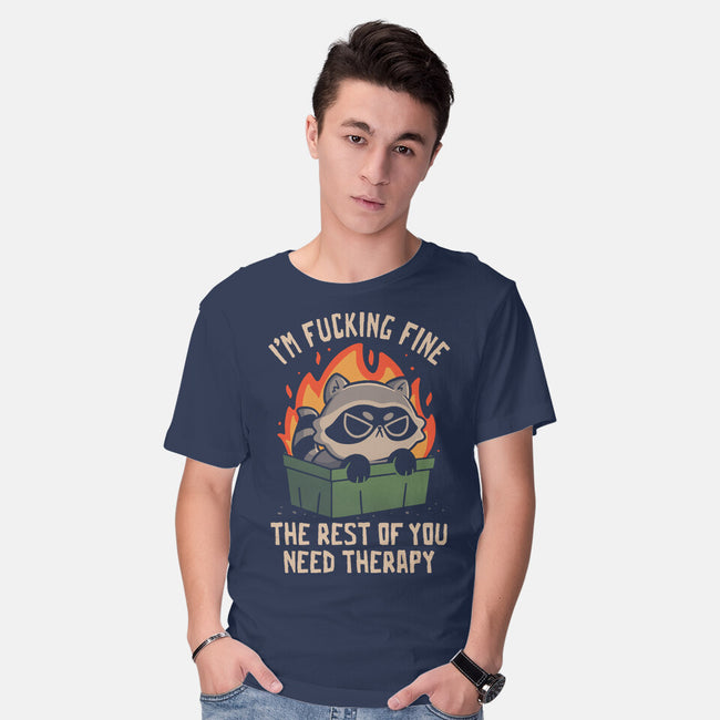 The Rest Of You Need Therapy-Mens-Basic-Tee-koalastudio