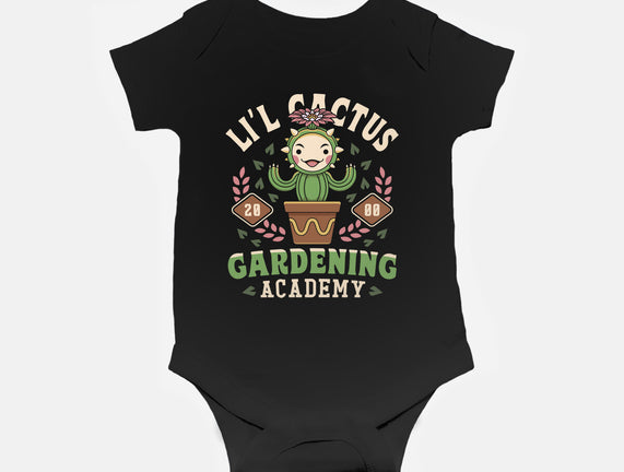 Lil Cactus Gardening Academy