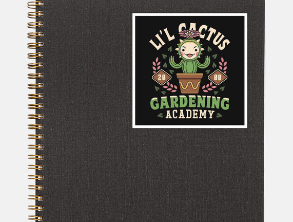 Lil Cactus Gardening Academy