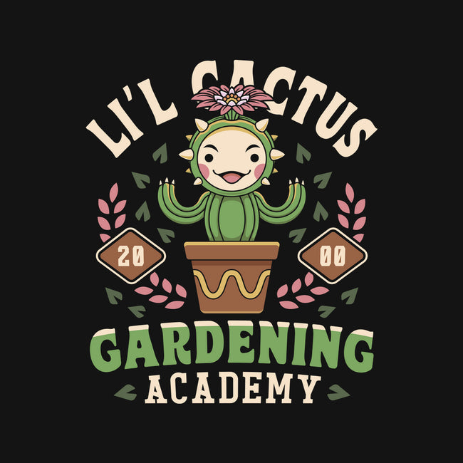 Lil Cactus Gardening Academy-Unisex-Baseball-Tee-LAGELANTEE