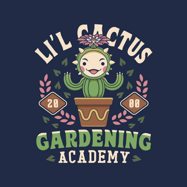Lil Cactus Gardening Academy-Womens-V-Neck-Tee-LAGELANTEE