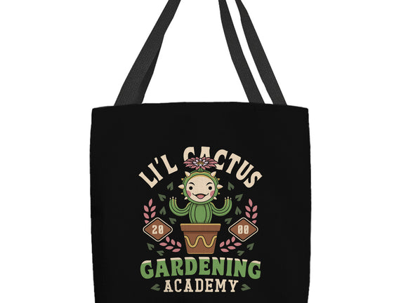 Lil Cactus Gardening Academy