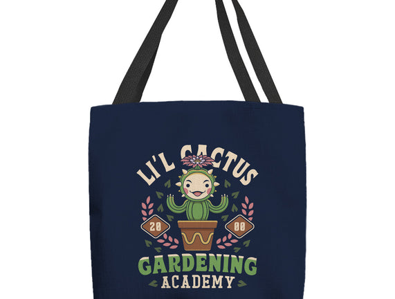 Lil Cactus Gardening Academy