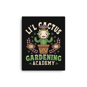Lil Cactus Gardening Academy