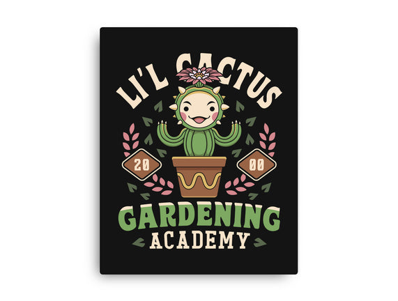Lil Cactus Gardening Academy