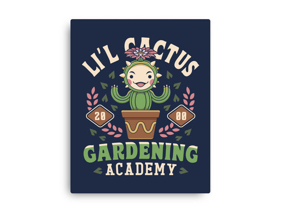 Lil Cactus Gardening Academy