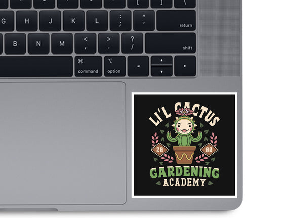 Lil Cactus Gardening Academy
