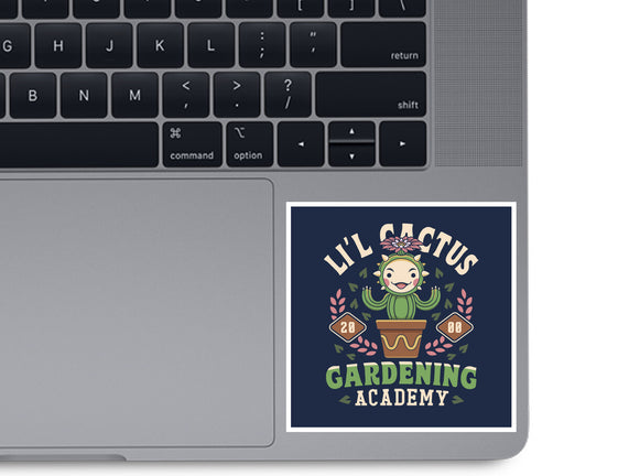 Lil Cactus Gardening Academy