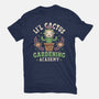 Lil Cactus Gardening Academy-Womens-Fitted-Tee-LAGELANTEE